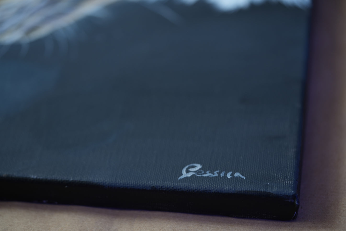 036 / "The gentle Wolf " Original