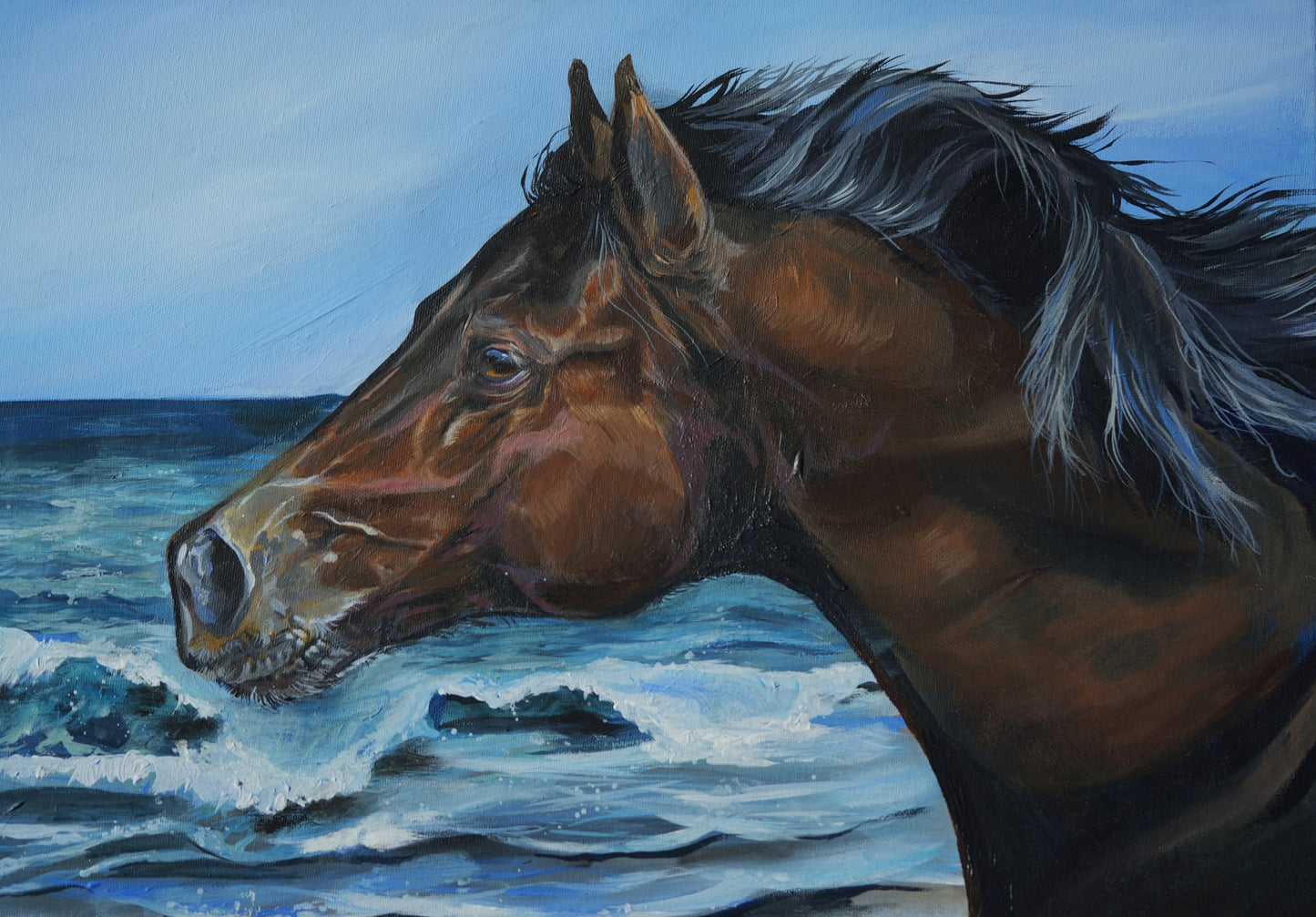 037 / "Next to the sea " Original