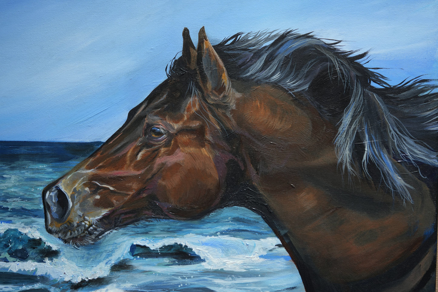 037 / "Next to the sea " Original