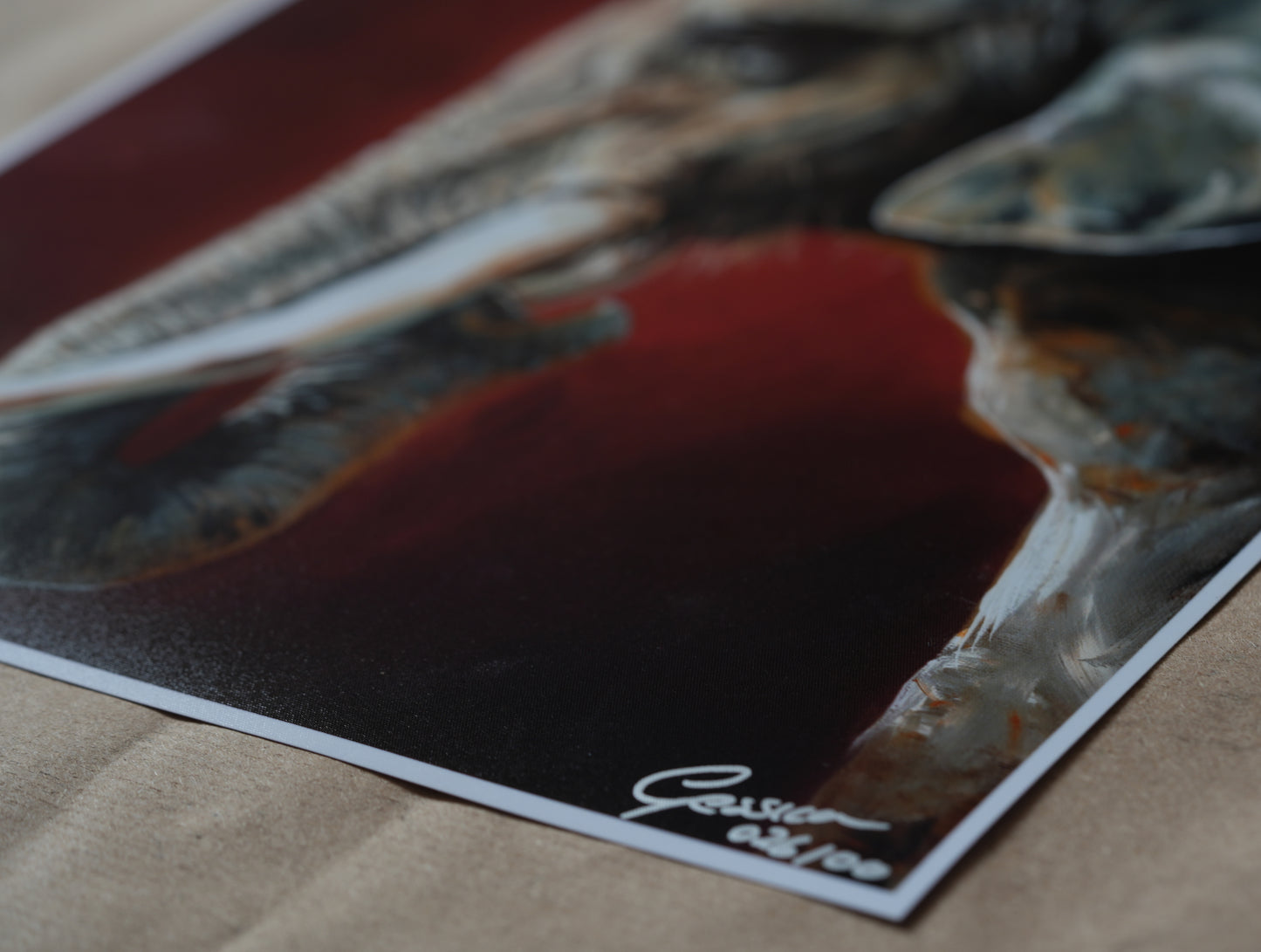 African Wildlife C.026/Elefant Print