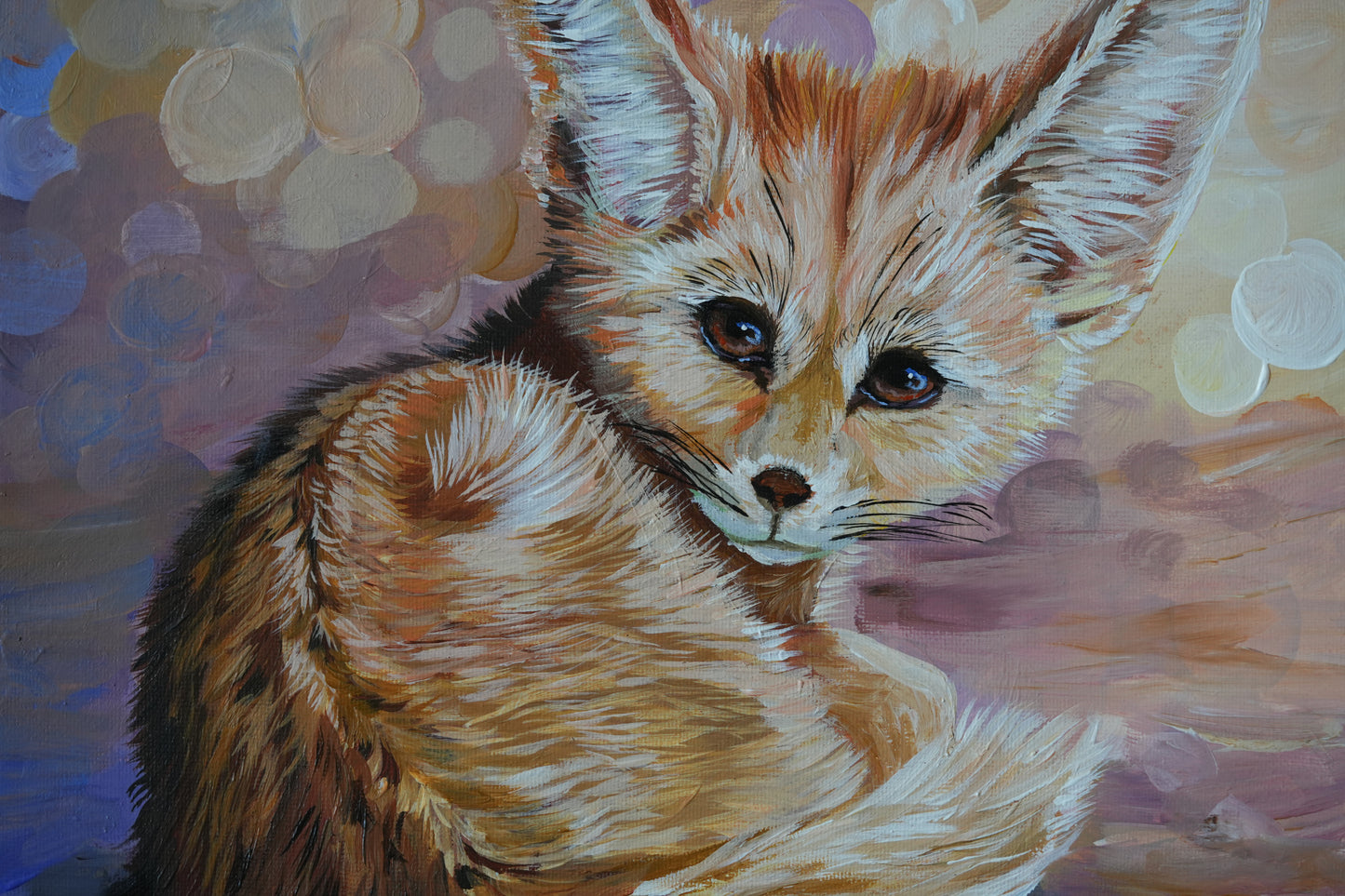 044/ "Little Fennec Fox" Original