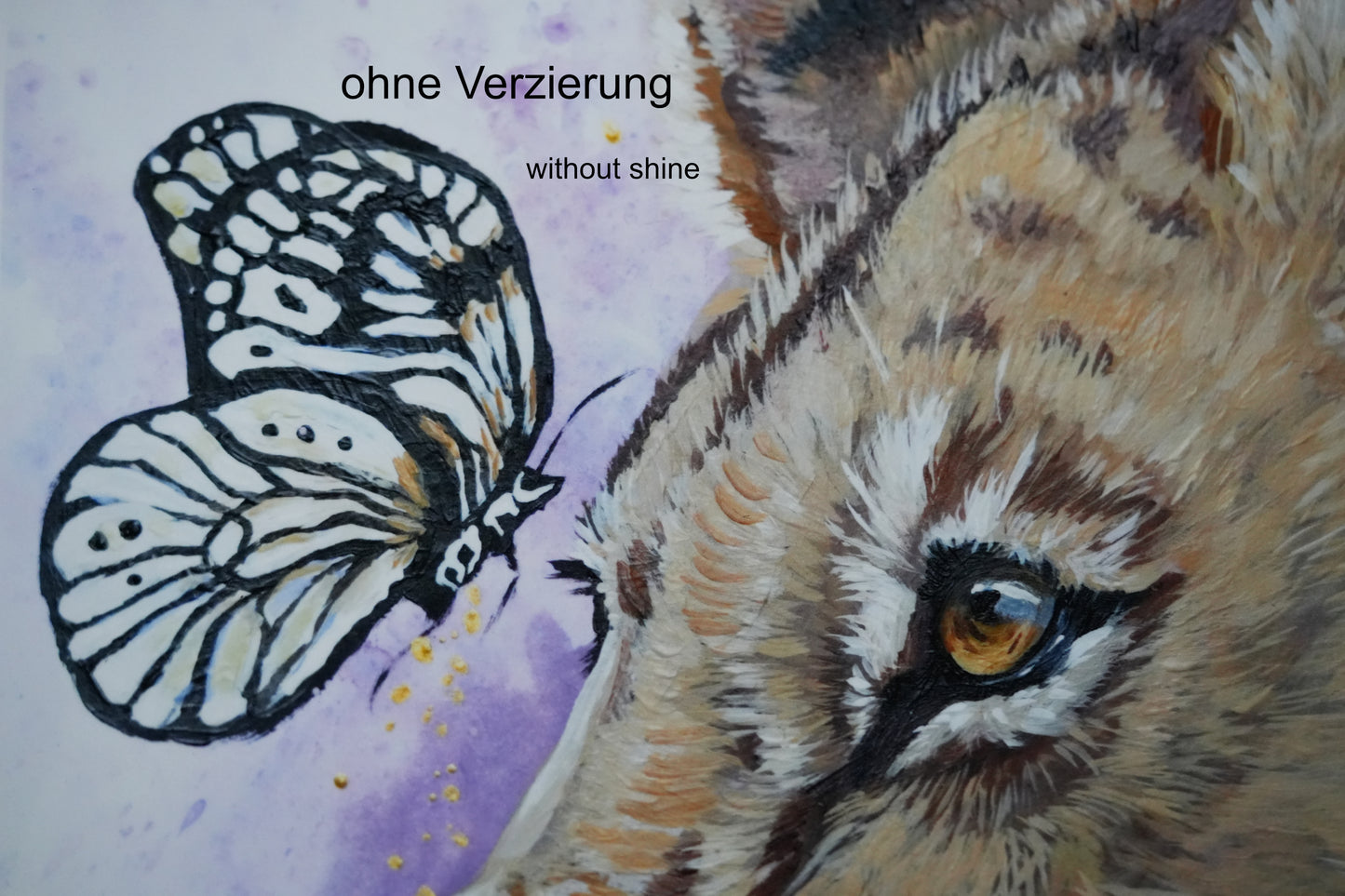 Butterflies and Friends C./ 042 "Lion`s Friend" Print