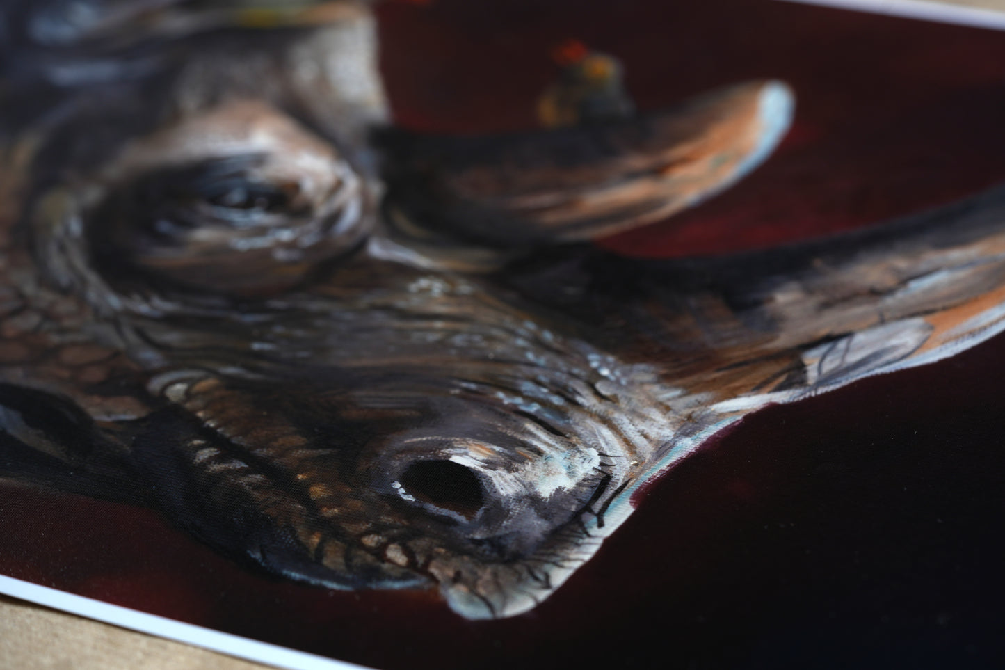 African Wildlife C.028/Nashorn Print