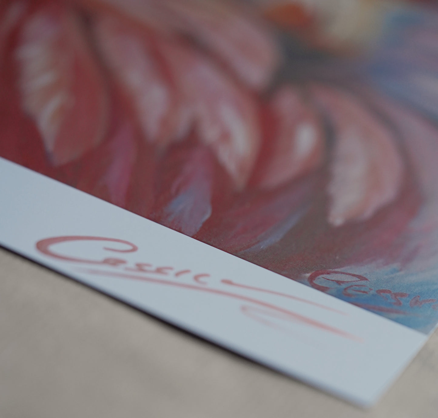 010/ Rosa Flamingo Print