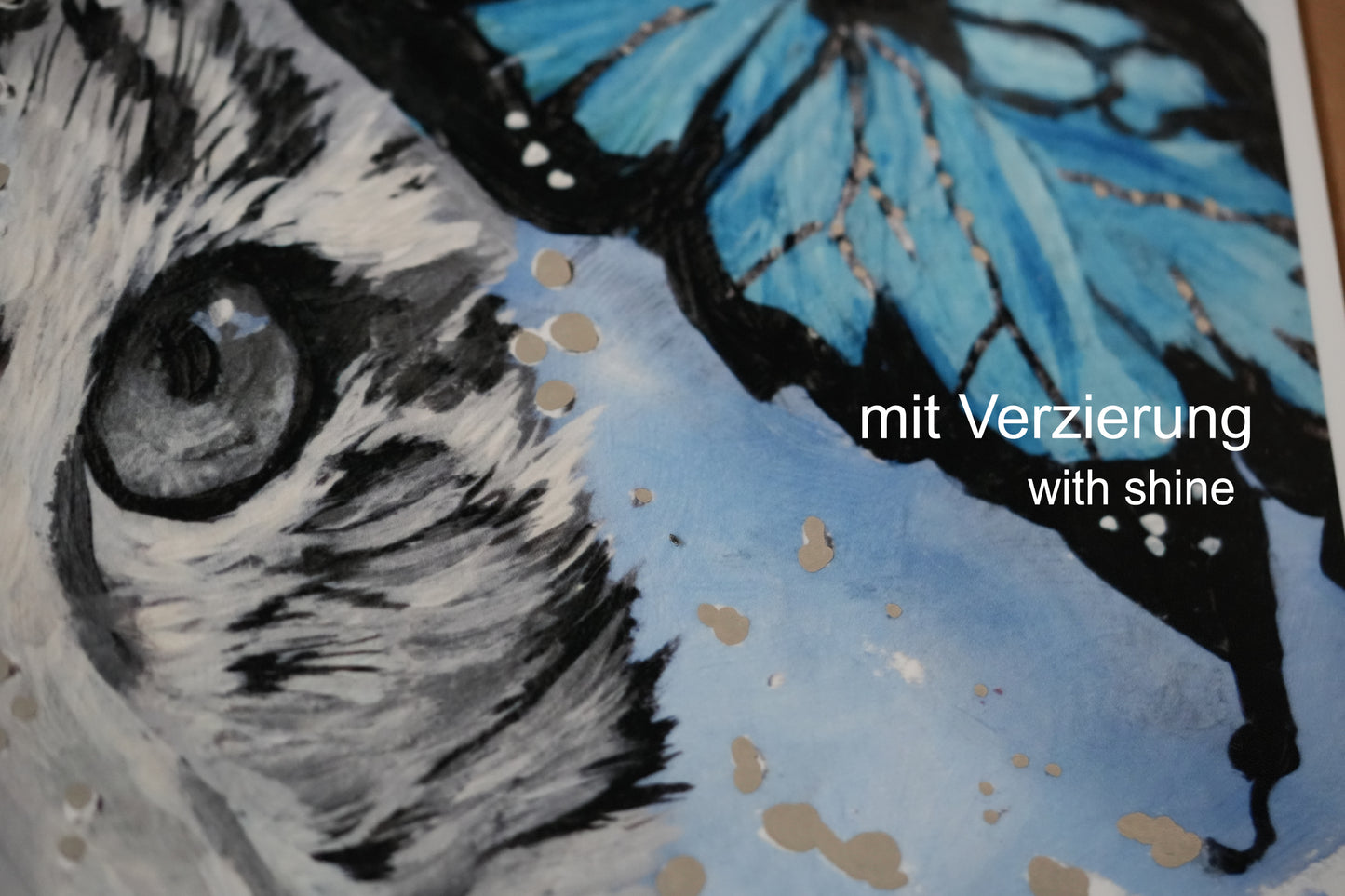 Butterflies and Friends C.043/ "Snow-leopard`s Friend" Print