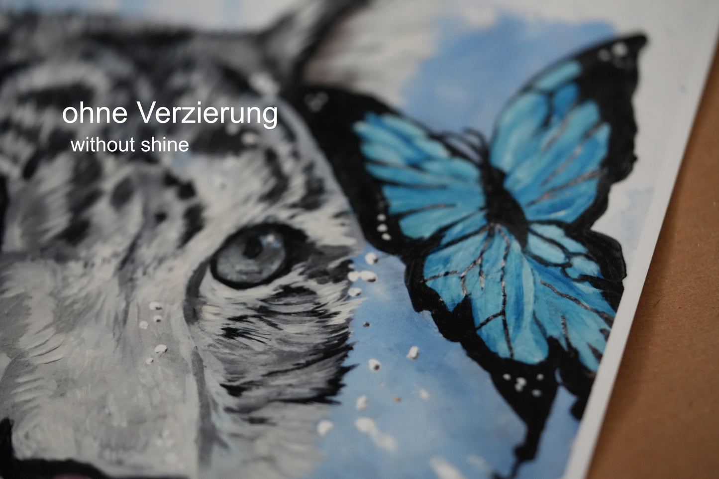 Butterflies and Friends C.043/ "Snow-leopard`s Friend" Print