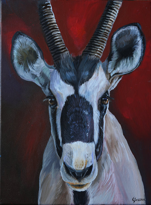 African Wildlife C.025/Oryx Antilope Original
