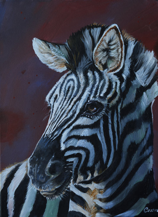 African Wildlife C.020/ Zebra Original