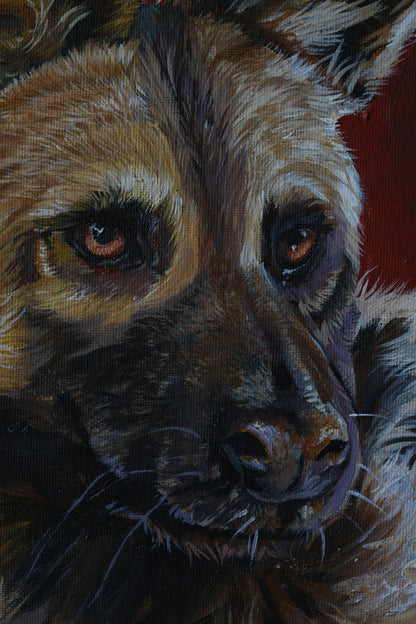 African Wildlife C.023/Afrikanischer Wildhund Original