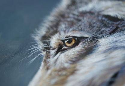 036 / "The gentle Wolf " Original