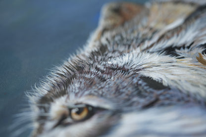 036 / "The gentle Wolf " Original