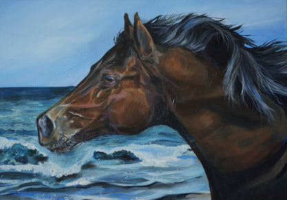 037 / "Next to the sea " Original