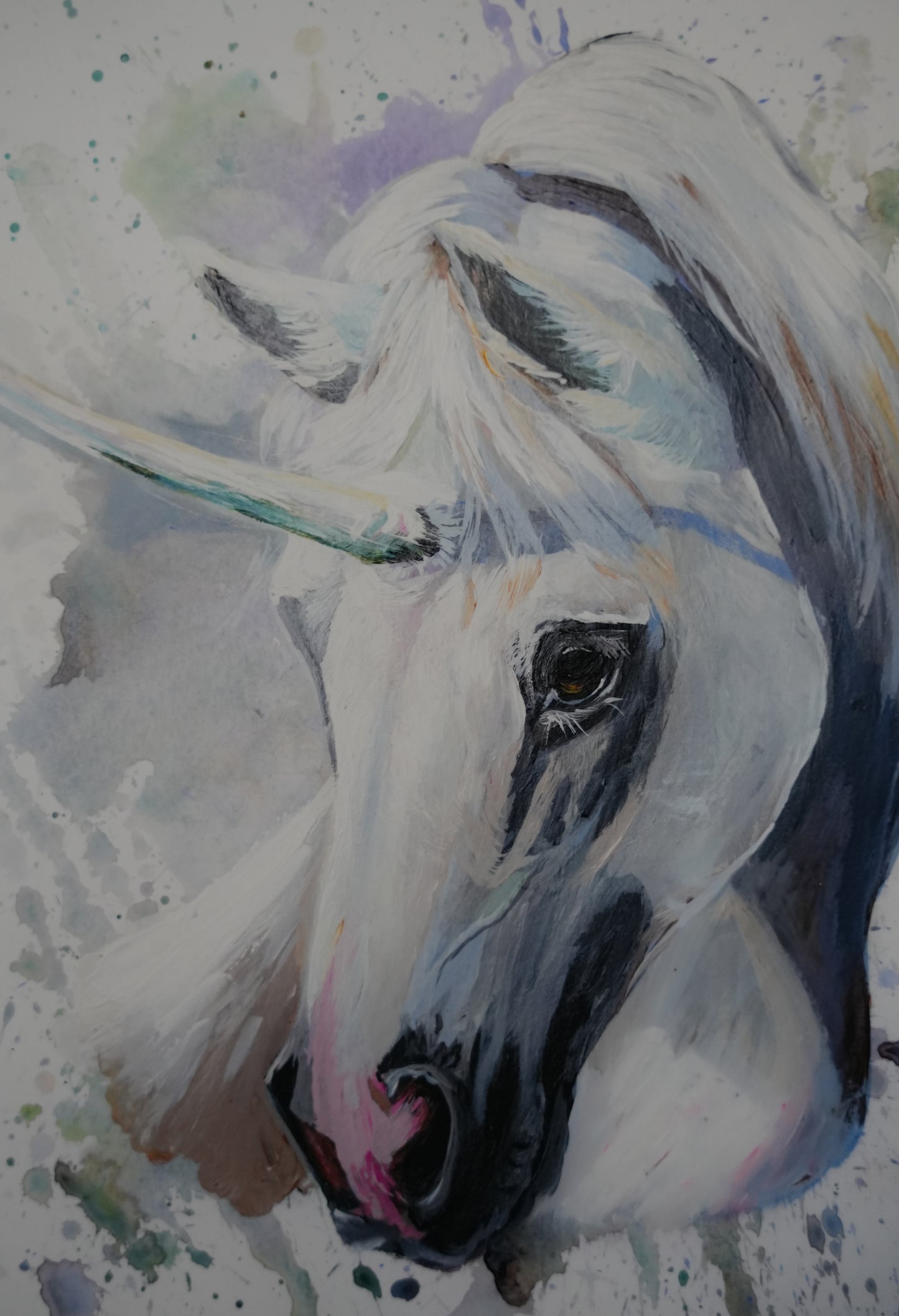 040/ "Pretty Unicorn" Print