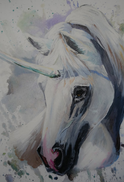 040/ "Pretty Unicorn" Print