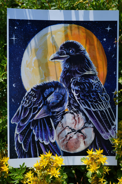 053/ Ravens Sight Print