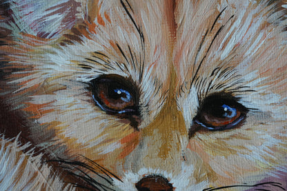 044/ "Little Fennec Fox" Original