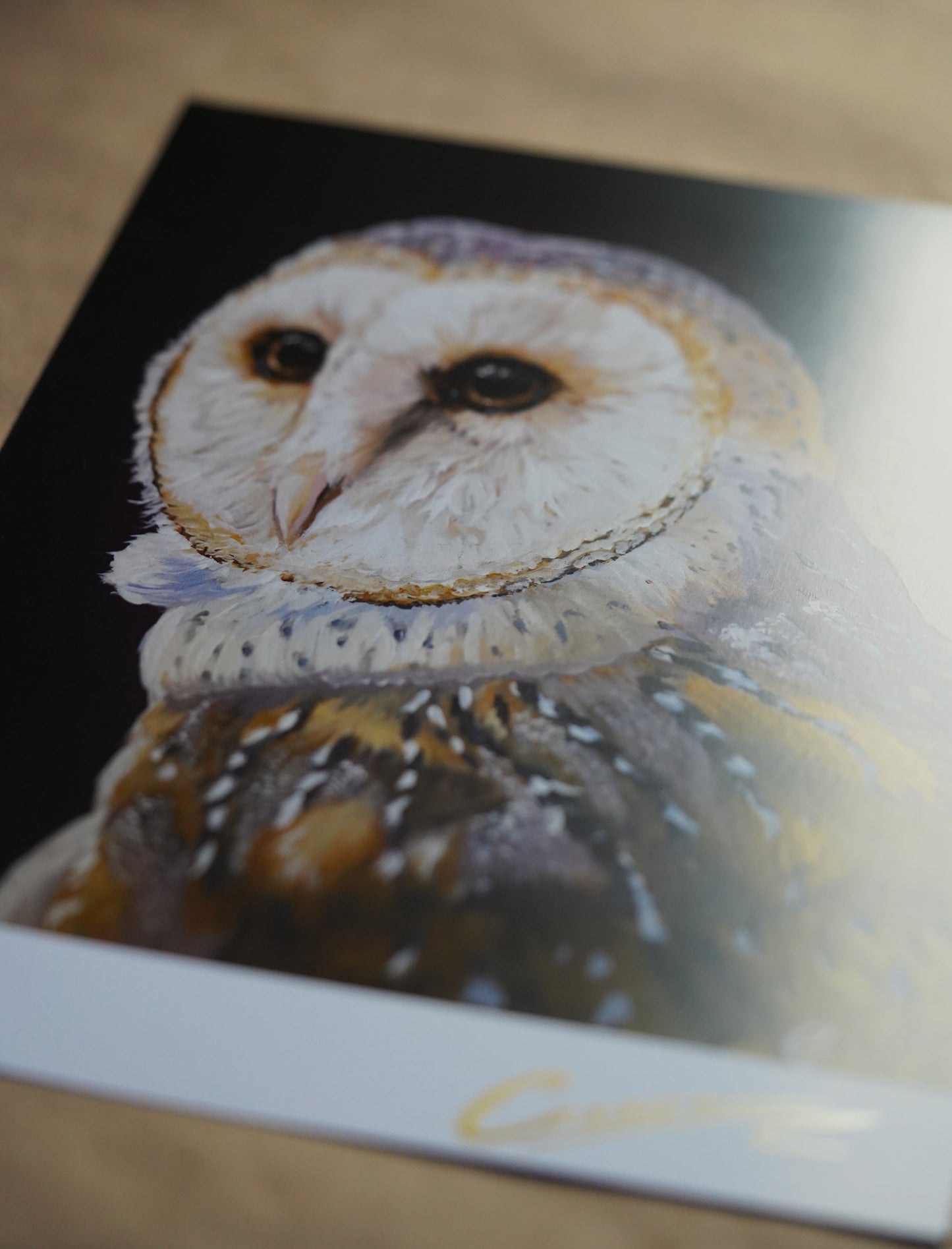 008/ Schleiereule Print