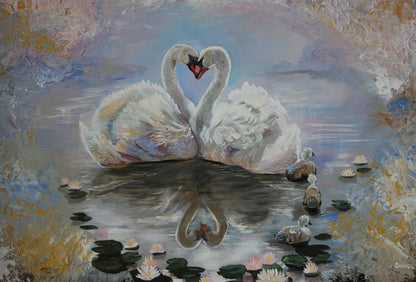 045/ "Loving lake " Original