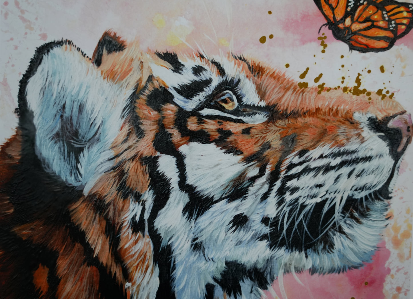 Butterflies and Friends C.041 / "Tiger`s Friend"Print
