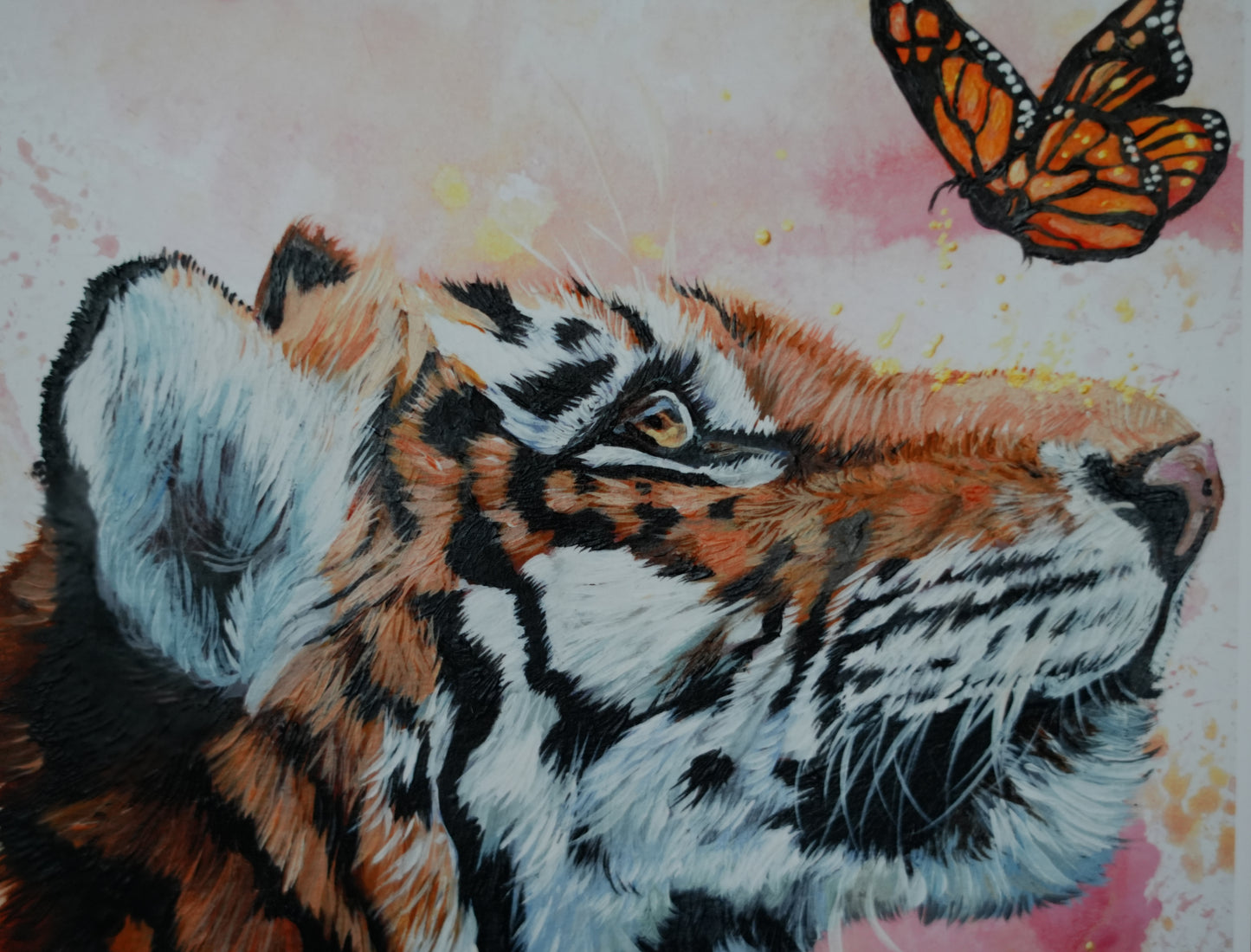 Butterflies and Friends C.041 / "Tiger`s Friend"Print