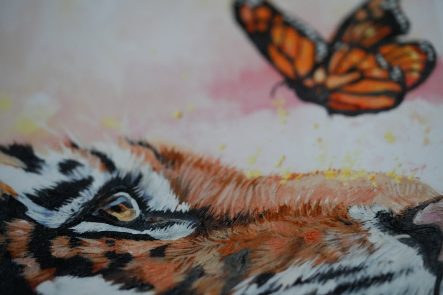 Butterflies and Friends C.041 / "Tiger`s Friend"Print